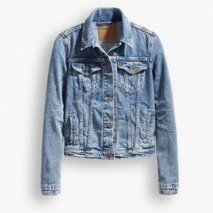 Levi's Trucker Medium Wash Denim Jacket size Small
